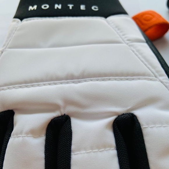🖤❄️MONTEC Small Unisex Black White Snow gloves BRAND NEW❄️🖤 - Picture 4 of 13